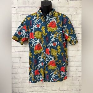 Inuyasha Anime Aloha Hawaiian Shirt Size Large Lootwear‎ Exclusive Button Down